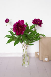 букет пионов